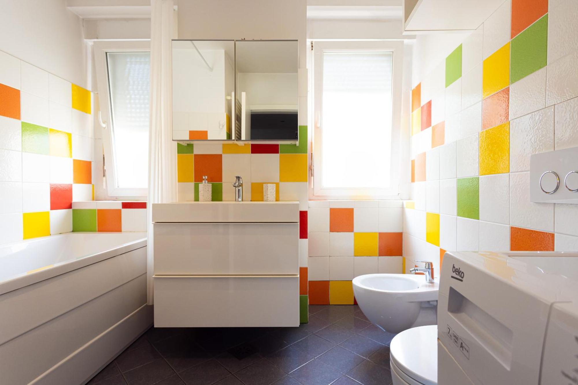 Large Two Bedroom Family App - Free Parking Ljubljana Dış mekan fotoğraf